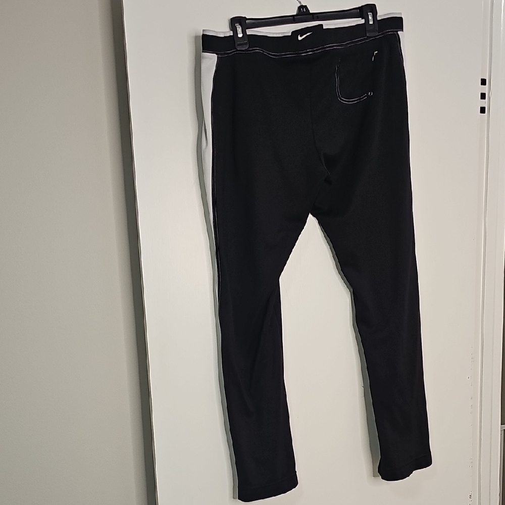 Nike Black and White Track Pants - Picture 4 of 4